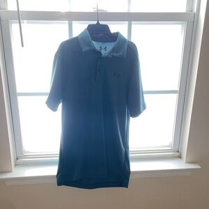 Under Armour Men's Teal Polo Shirt